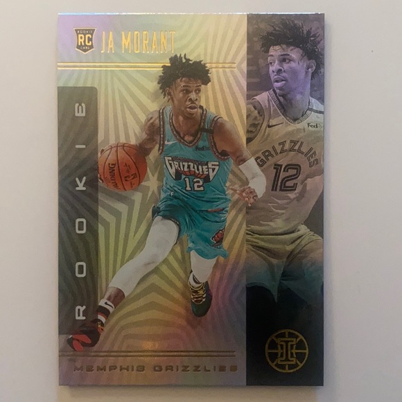 ⚡️Ja Morant RC No. 161 2019/20 Panini Illusions Basketball Card - Picture 2 of 4